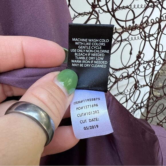 Torrid Drape front Blazer Single Button Mauve Purple Flint Size 2 item 11925875 - Picture 10 of 10